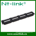 Perfect 48 ports category 5e patch panel